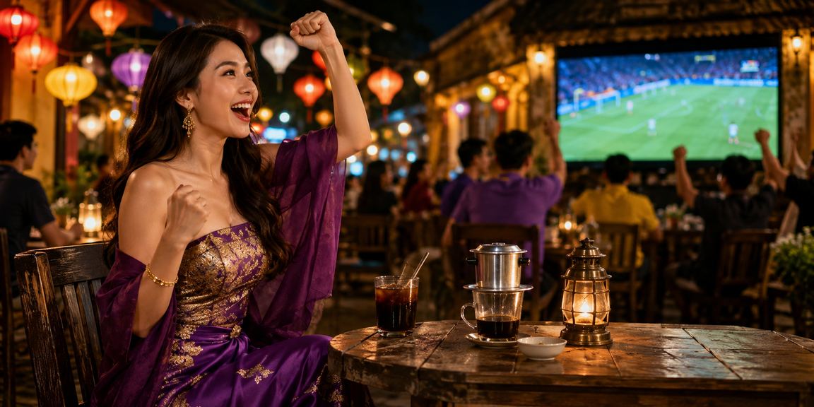 Khu cà phê cá cược bóng đá tại Huế